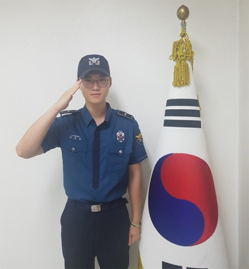 ▲ 이천경찰서 112타격대 장동윤 상경