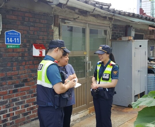 ▲ 170808 남양주서 보도자료('통통순찰'로 주민밀착형 탄력순찰 실시)사진 1