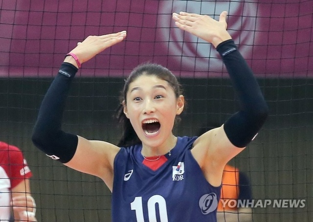 ▲ 한국 여자배구를 이끄는 '여제' 김연경. 연합뉴스