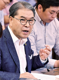 ▲ 여주 A고교 성추행 사건과 관련, 재발방지를 약속하는 이 교육감.