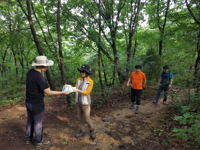 ▲ 등산로 안전순찰 2