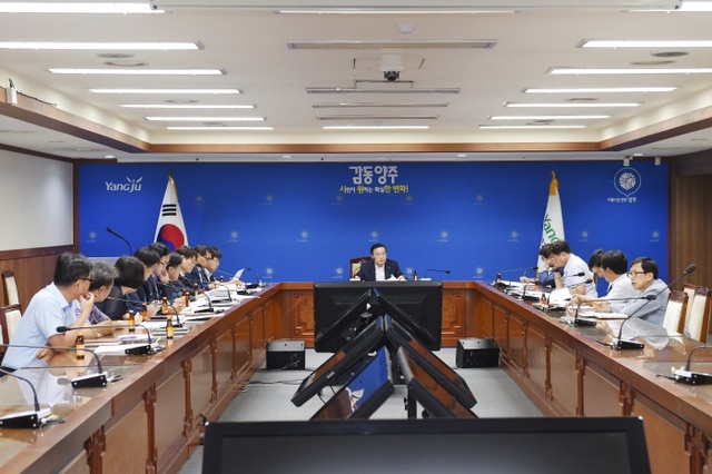 ▲ -양주시, ‘2017 감동로드’  주민건의사항 보고회