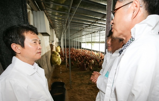 ▲ 남 지사, 계란농가 방문2