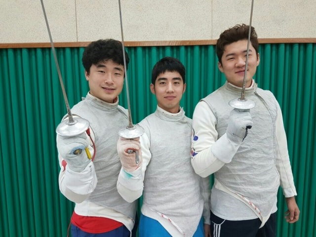 ▲ 광주시청 펜싱팀, 국가대표 선수 3명 발탁1
