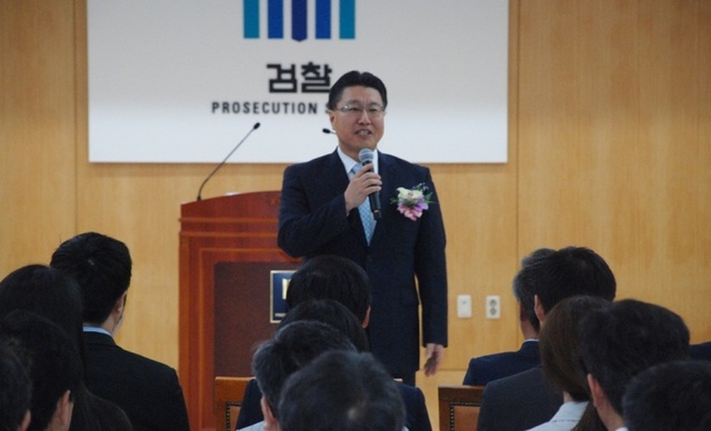 ▲ 17일 취임한 김국일 신임 의정부지검 고양지청장.