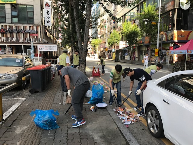 ▲ 8-2.자치행정과 직원 환경정화 자원봉사_자치행정과