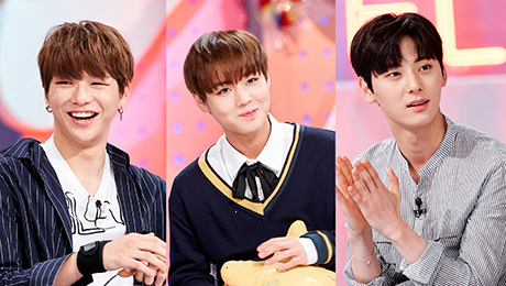 ▲ KBS2 ‘대국민 토크쇼 안녕하세요’ 341회 워너원 강다니엘&박지훈&황민현