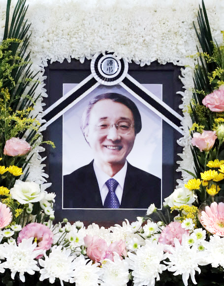 ▲ 고 마광수 교수의 빈소. 연합뉴스