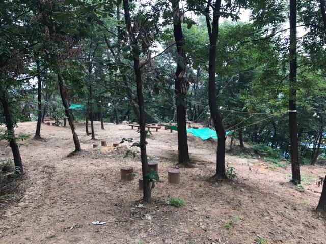 ▲ 숲체험공간