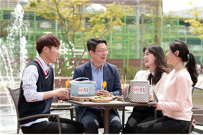 ▲ 산기대 런치톡톡