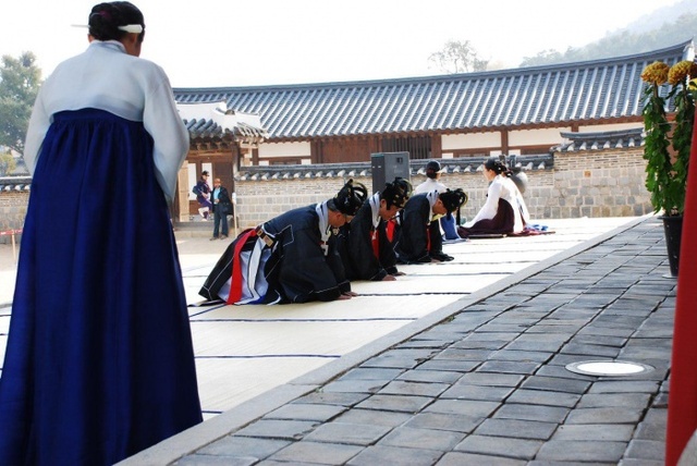 ▲ 화령전 고유별다례