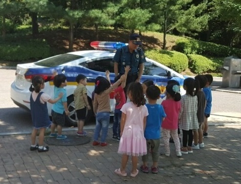 ▲ 인천중부경찰서 서흥파출소 아동학대 예방교육