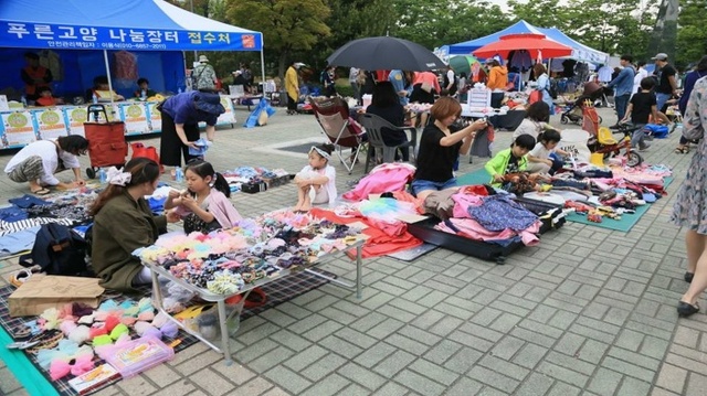 ▲ 고양시 덕양구 ‘나눔장터’ 모습