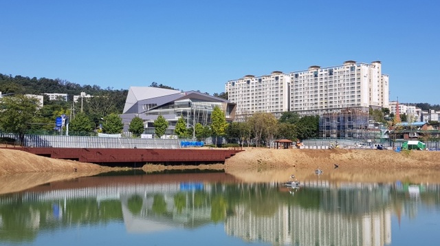 ▲ 0921 이문안저수지 막바지공사