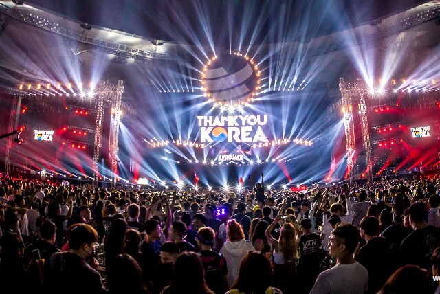 ▲ 세계적인 EDM 페스티벌‘월드클럽돔 코리아 2017'가 지난 22일부터 사흘간 인천문학경기장에서 성황리에 개최됐다.㈜엠피씨파트너스 제공
