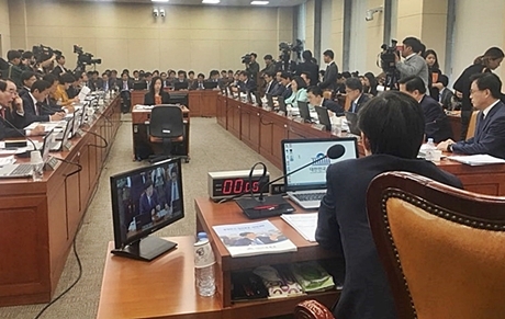 ▲ 20일 국회에서 열린 기획재정위원회 기재부 국정감사 회의 모습. 사진/정금민 기자