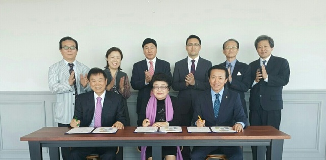 ▲ 아침먹기범국민서명운동 협약식 사진