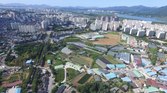 ▲ 하남시 천현동 뉴스테이 부지 전경