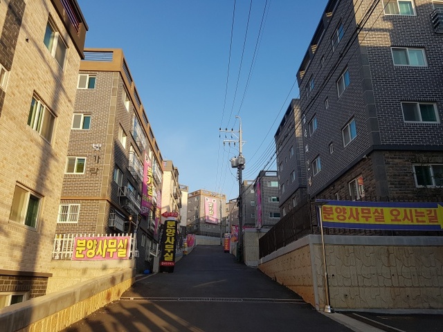 ▲ 고양시 일산동구 기반시설 없는 다세대주택 난립