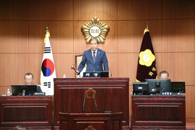▲ 화성시의회, 제167회 임시회 폐회
