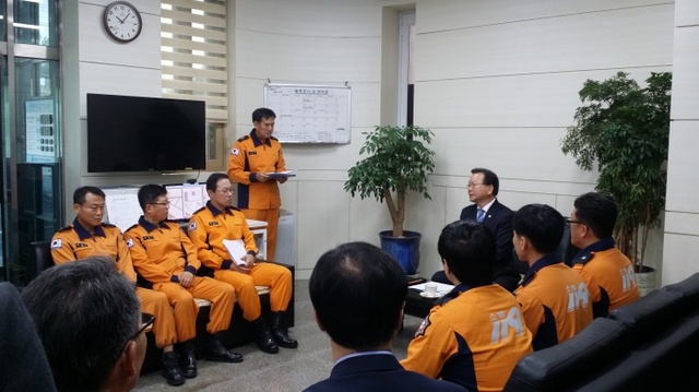 ▲ 성남소방서-김부겸 안전행정부 장관 방문