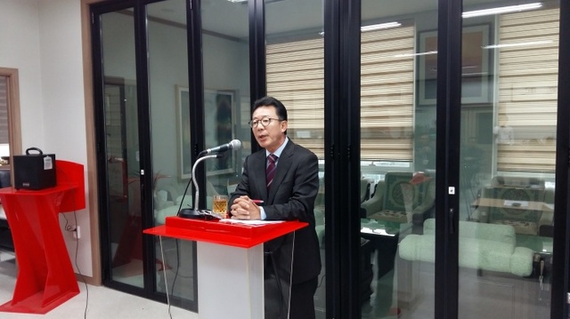 ▲ 홍철호 국회의원 기자회견