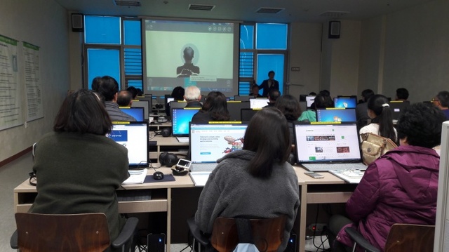 ▲ 군포-3D 프린터 활용법 교육 실시