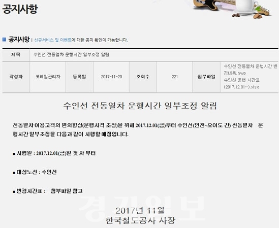 ▲ 코레일 홈페이지(letskorail.com)