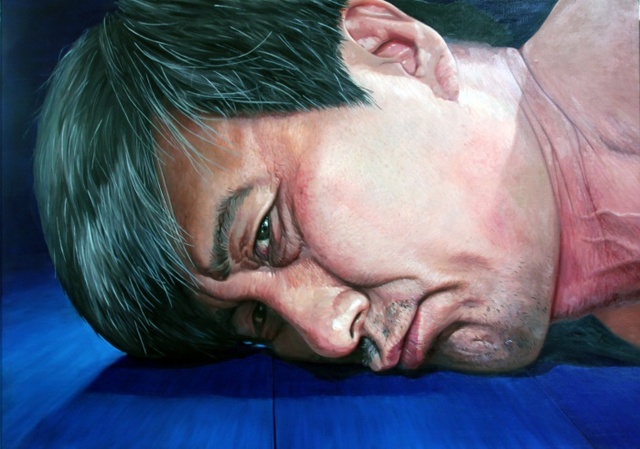 ▲ 유선형-melancholy (162.2x130.3) oil on canvas-2017