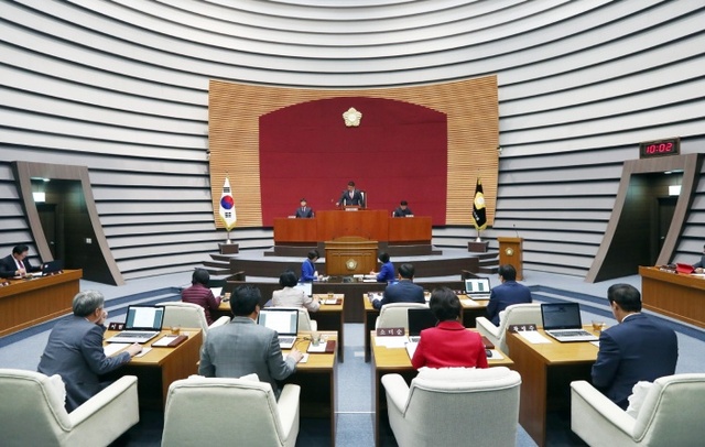 ▲ 광주시의회, 제256회 제2차 정례회 개회