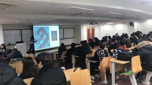 ▲ 진로개발 특강1