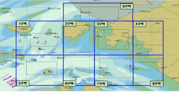▲ 영흥도 낚시어선 전복사고 이틀째 실종자 수색구역