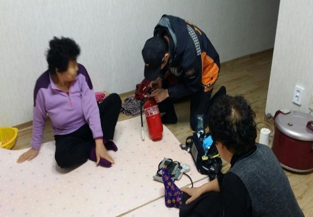 ▲ 과천 소방서 겨울철 안전대책 추진
