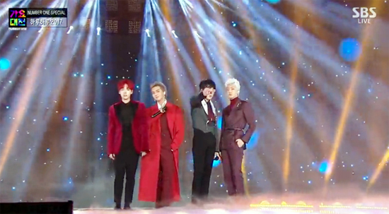 ▲ SBS ‘가요대전’ 위너