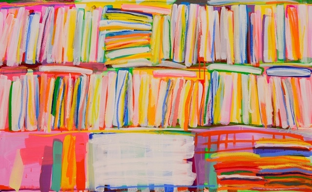 ▲ 사물과 꿈 1705, 116×96cm, 캔버스에 혼합재료, 2017