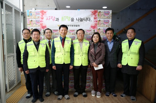 ▲ 보호소 방문사진