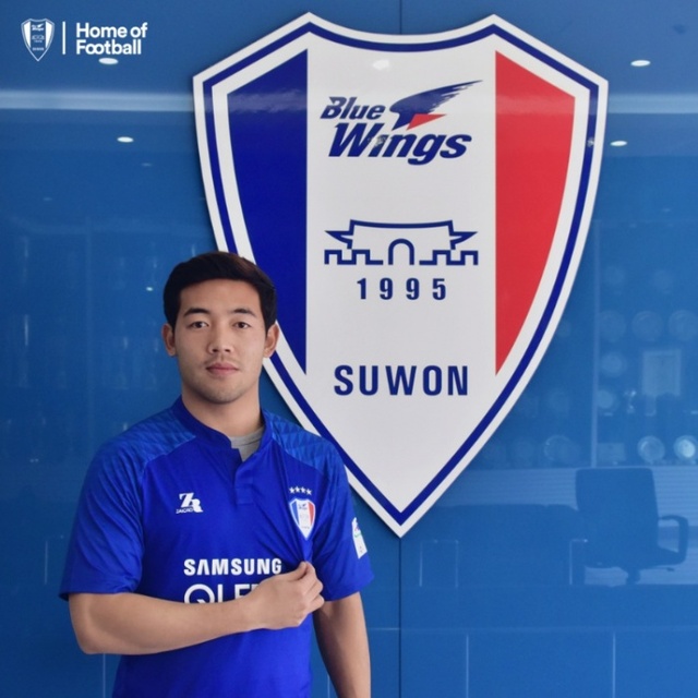 ▲ 프로축구 K리그 클래식(1부리그)수원 삼성에 입단한 왼쪽 수비수 이기제.수원 삼성 제공