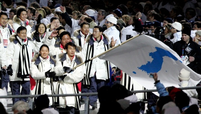 ▲ 2006 토리노 동계올림픽 남북 동시입장.경기일보 DB