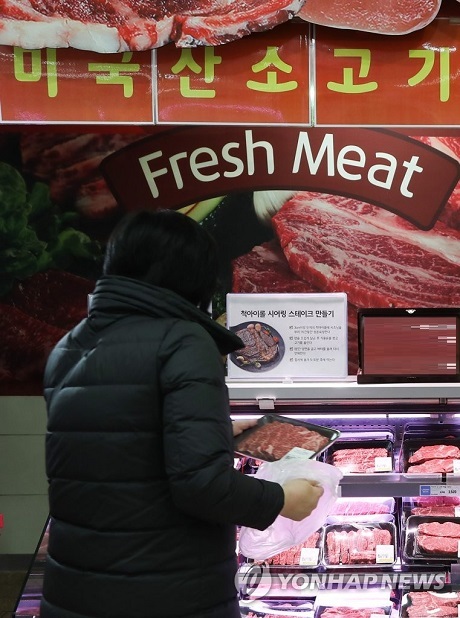 ▲ 미국산 소고기 수입액이 사상 처음으로 연간 10억 달러를 돌파했다. 사진/연합뉴스