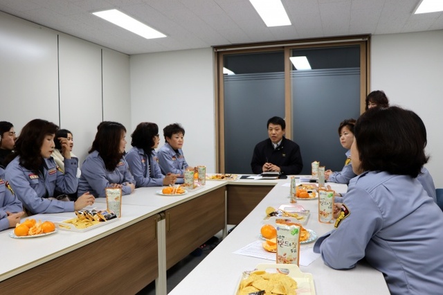 ▲ (180117) 인천송도소방서 - 행사안전전문의용소방대 정기교육 실시 (1)