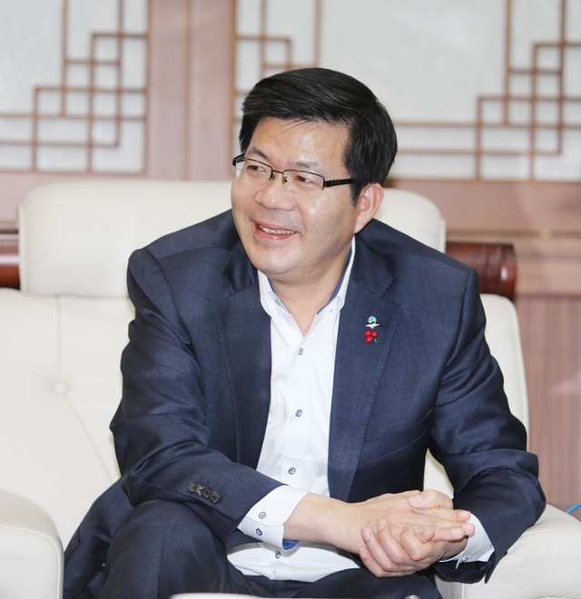▲ 공재광 평택시장 인터뷰