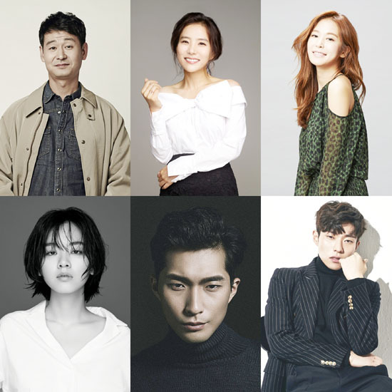 ▲ JTBC 새 금토드라마 ‘밥 잘 사주는 예쁜 누나’ 박혁권·서정연·정유진·이주영·장원형·윤종석
