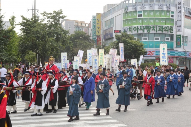 ▲ 평택(문예) 망궐례 행사