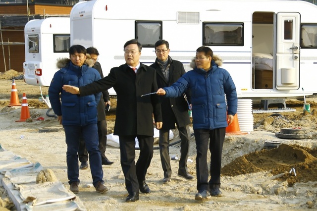 ▲ 김성제 의왕시장, 왕송호수_캠핑장_현장점검