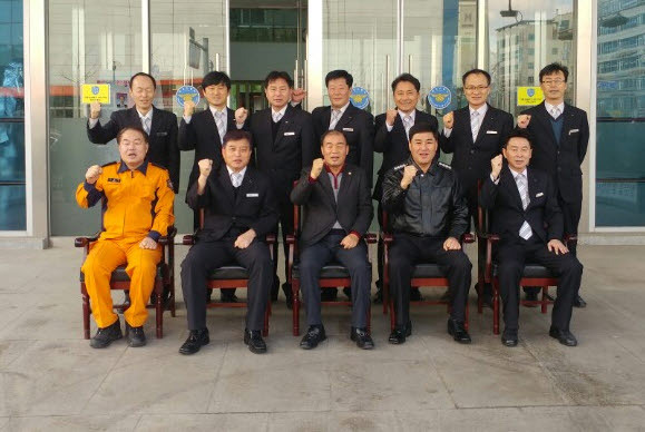 ▲ 김정주의장님(화성소방서 방문)