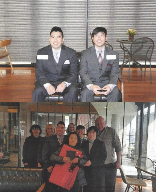 ▲ 안산-카일 현제 및 가족 사진