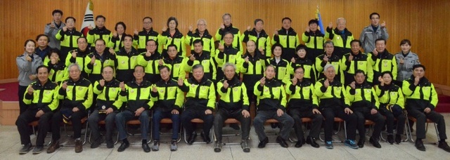▲ 군포서 아동안전지킴이 위촉식 및 직무교육