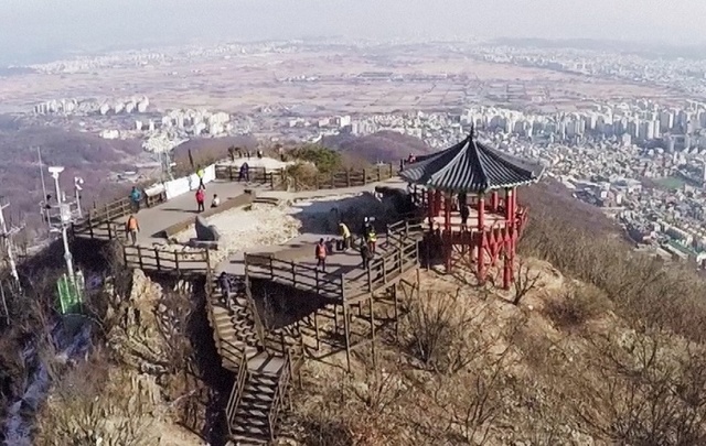▲ 계양산정상 계양정