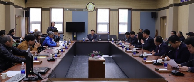 ▲ 평택시의회 동부고속화도로 추진 관련 간담회 실시