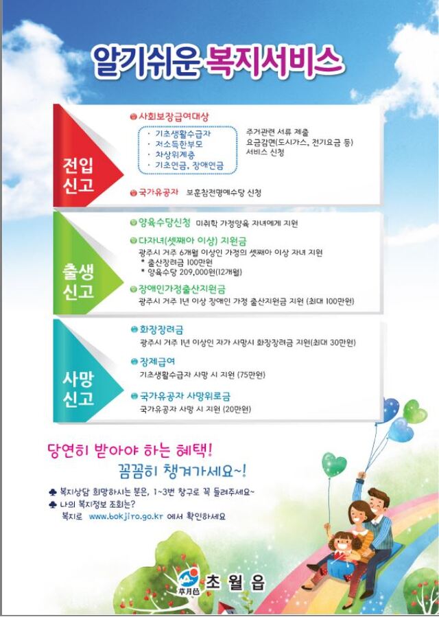 ▲ 광주시 초월읍, 복지지원 퀵 서비스로 맞춤복지 추진